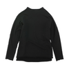 Black Solid Sweatshirt Pullover