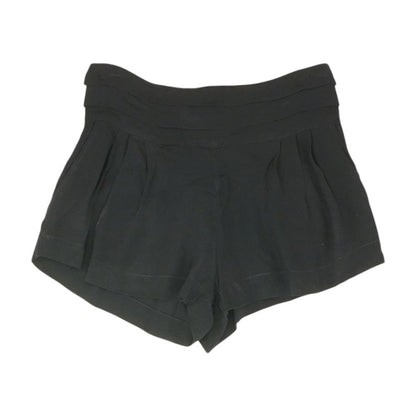 Black Solid Shorts