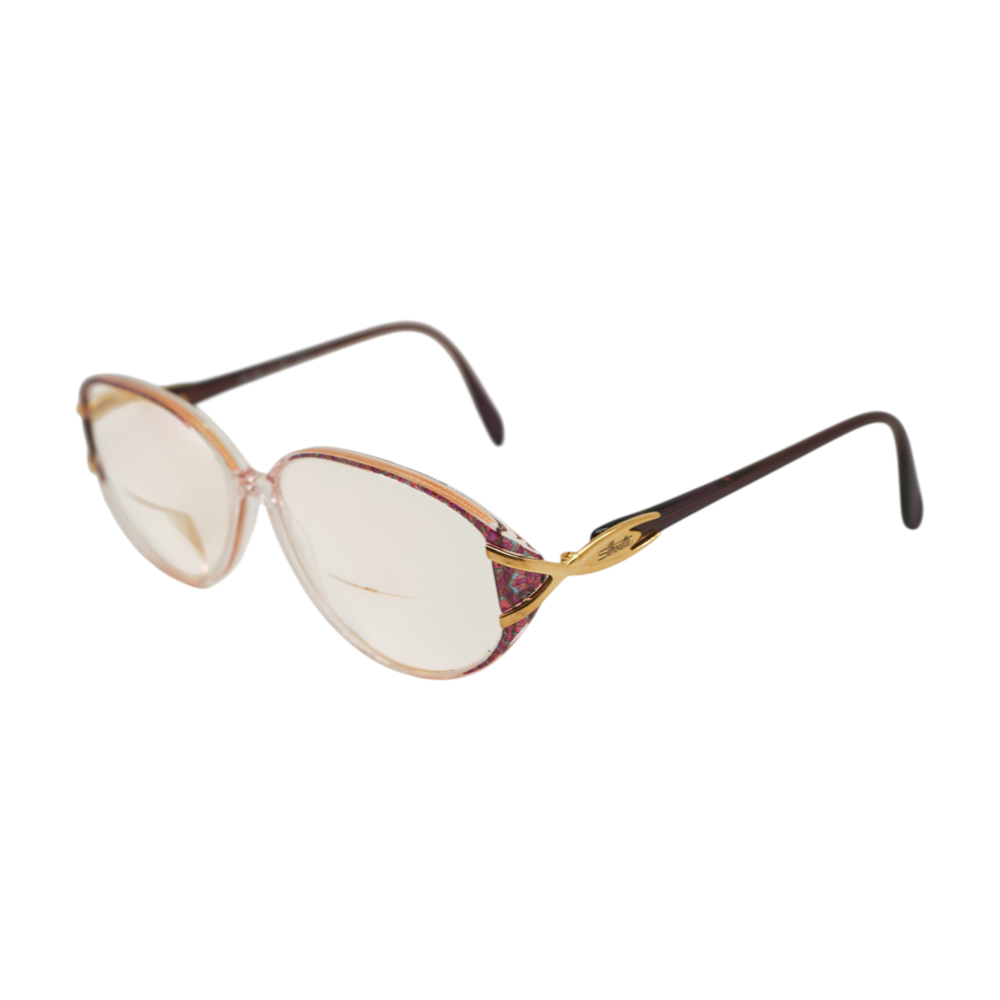silhouette Brown SPX 1883 Round Prescription Eyewear – Image 1