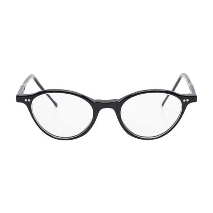 Black 9064 Round Eyeglasses FRAMES ONLY