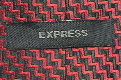 Red Print Neck Tie