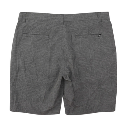 Gray Print Active Shorts