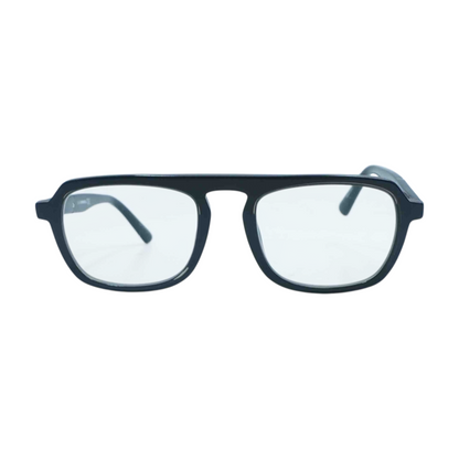Black DL 5288 005 Aviator Prescription Eyewear