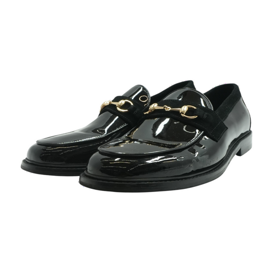 Black Slip-On Dress Shoes