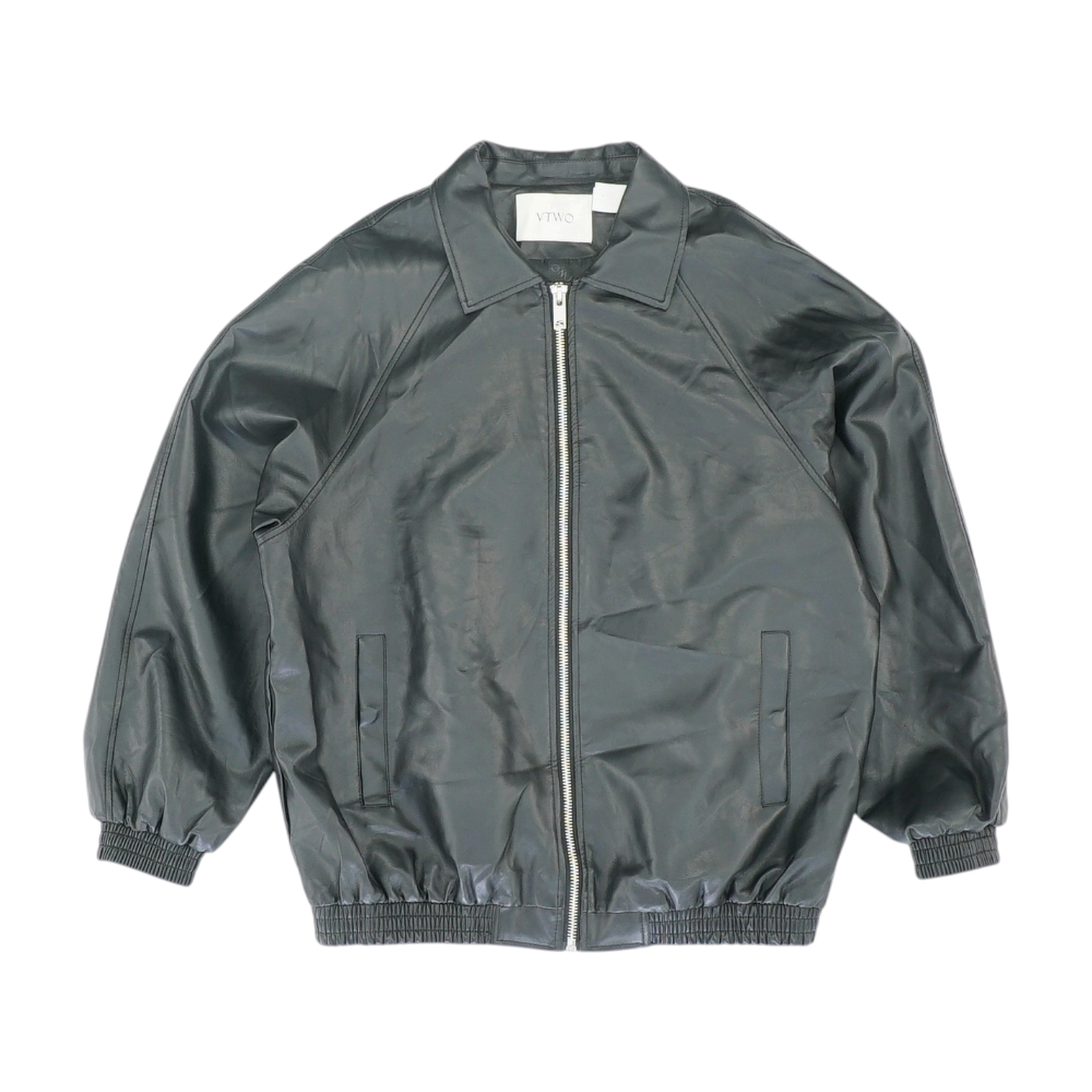 Vtwo Black Solid Jacket – Image 1