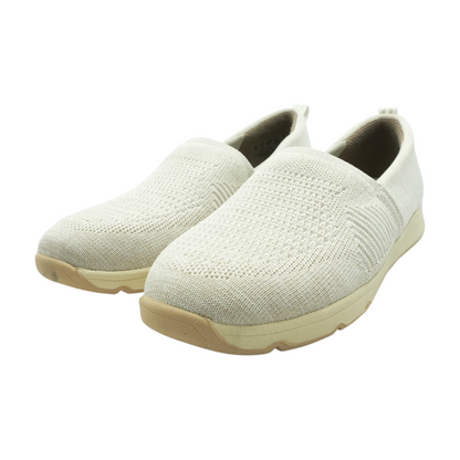 Beige Slip-On Flats