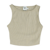 Tan Cropped Blouse