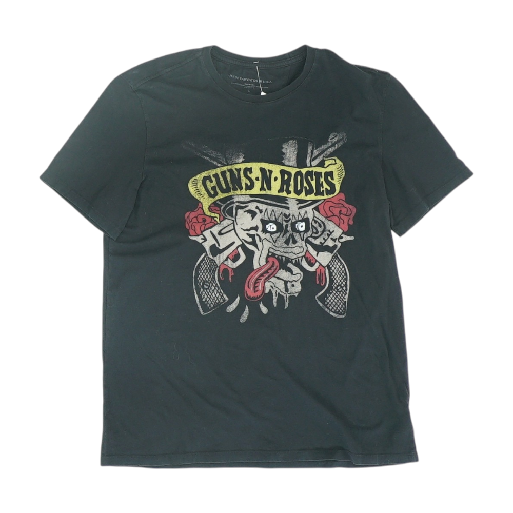 Black Solid T-Shirt
