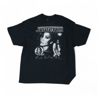 Black Solid Crewneck T-Shirt