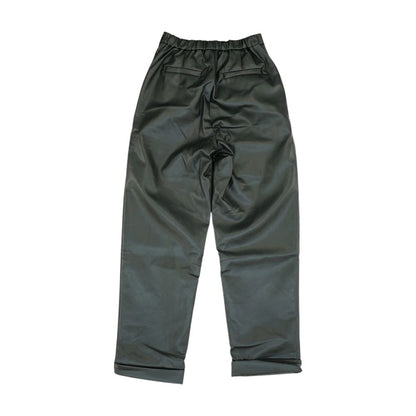 Black Solid Pants