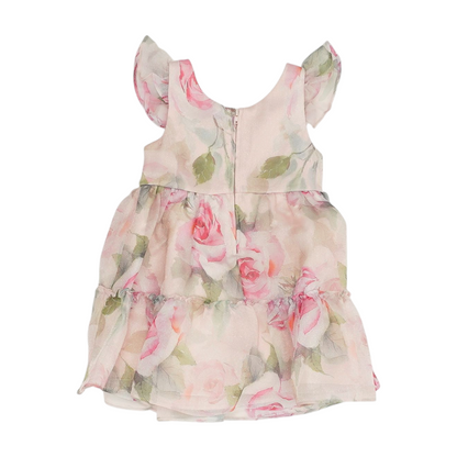 Pink Floral Dress