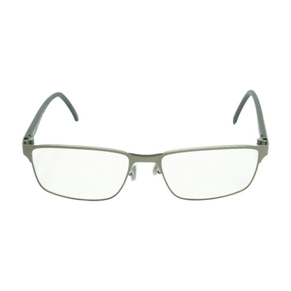 Gray Banner Rectangle Unknown Prescription Eyeglasses