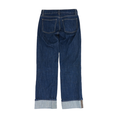 Blue Straight Jeans