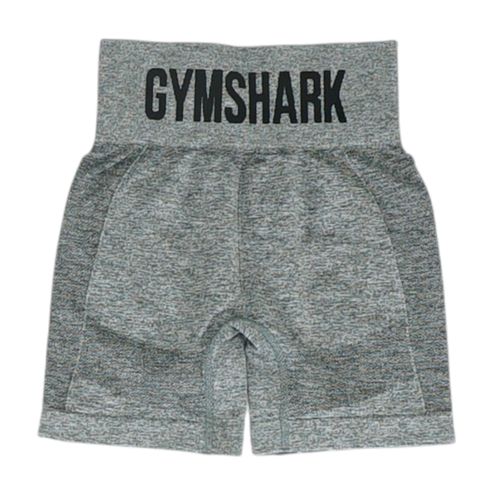 Gray Solid Active Shorts