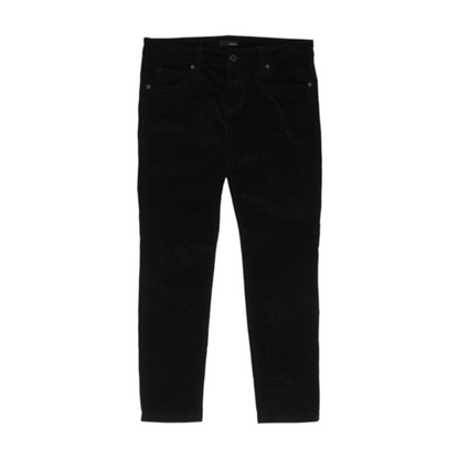Black Petite Straight Pants