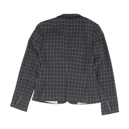 Gray Check Blazer