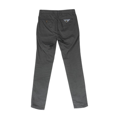 Gray Check Chino Pants