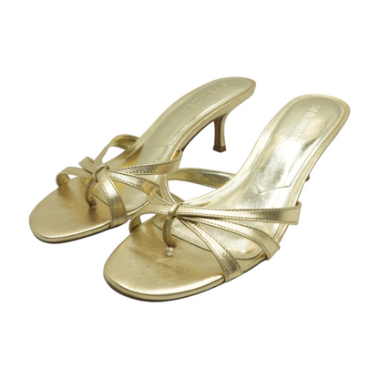 Steve Madden Gold Pump Heels – Image 2