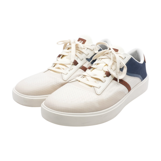Ivory Lace-Up Casual Shoes