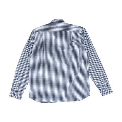 Blue Check Long Sleeve Button Down