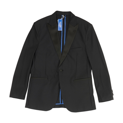 Black Solid Sport Coat