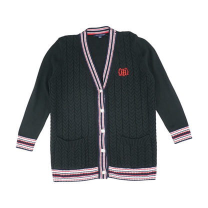 Black Cardigan Sweater