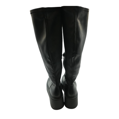 Black Knee-High Boots