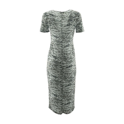 Gray Midi Dress