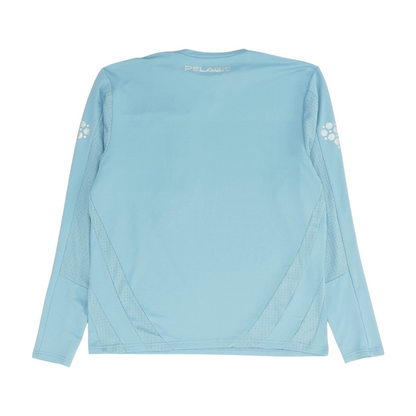 Blue Solid Active T-Shirt