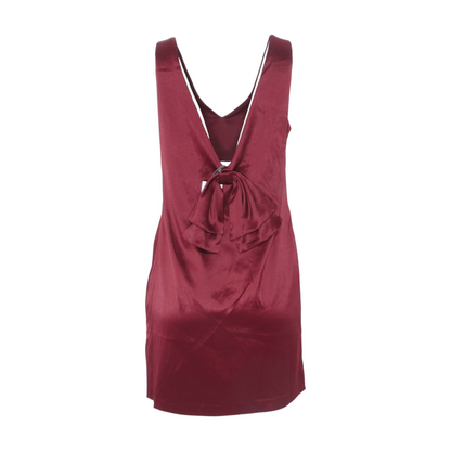 Maroon Mini Dress