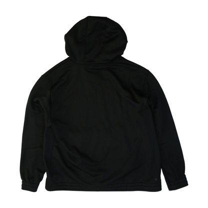 Black Solid Hoodie Pullover