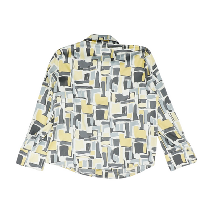 Multi Abstract Button Down