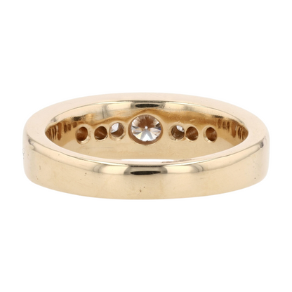1 1/5 ctw 14K Yellow Gold Diamond Band
