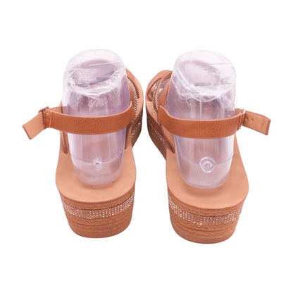 Brown Platform Sandals