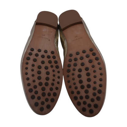 Gold Slip-On Flats