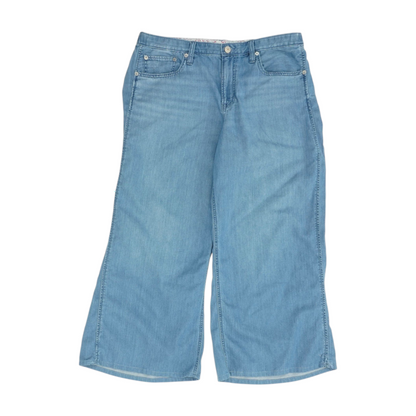 Blue Wide Leg Jeans