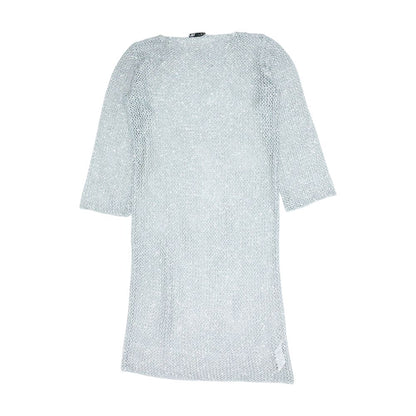 Silver Midi Dress