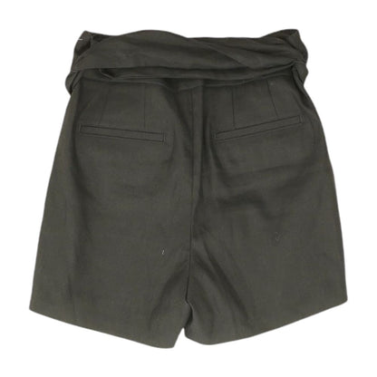 Black Solid Shorts