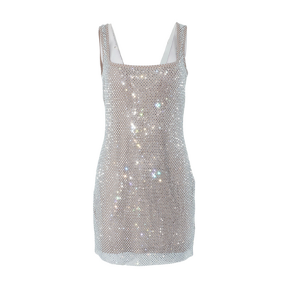 Silver Mini Dress