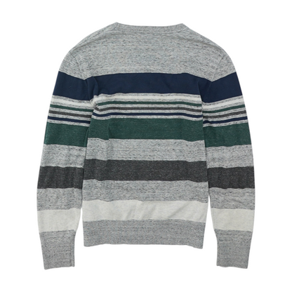 Multi Striped Pullover Sweater
