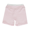 Pink Solid Active Shorts