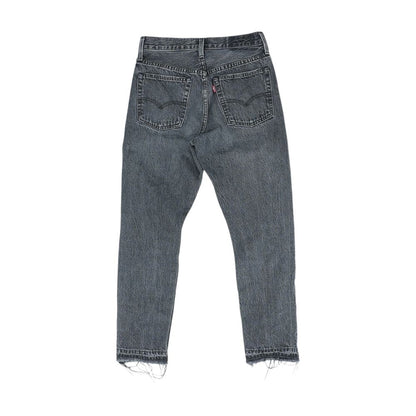 Black High Rise Skinny Leg Jeans