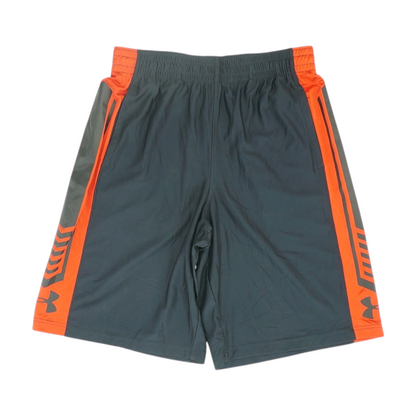 Black Color Block Active Shorts