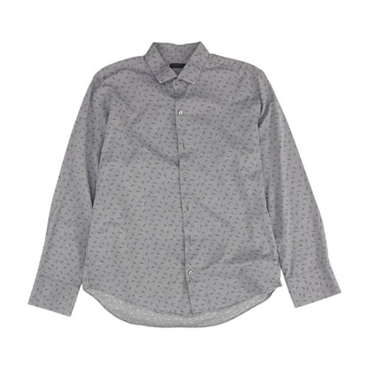 Blue Misc Long Sleeve Button Down