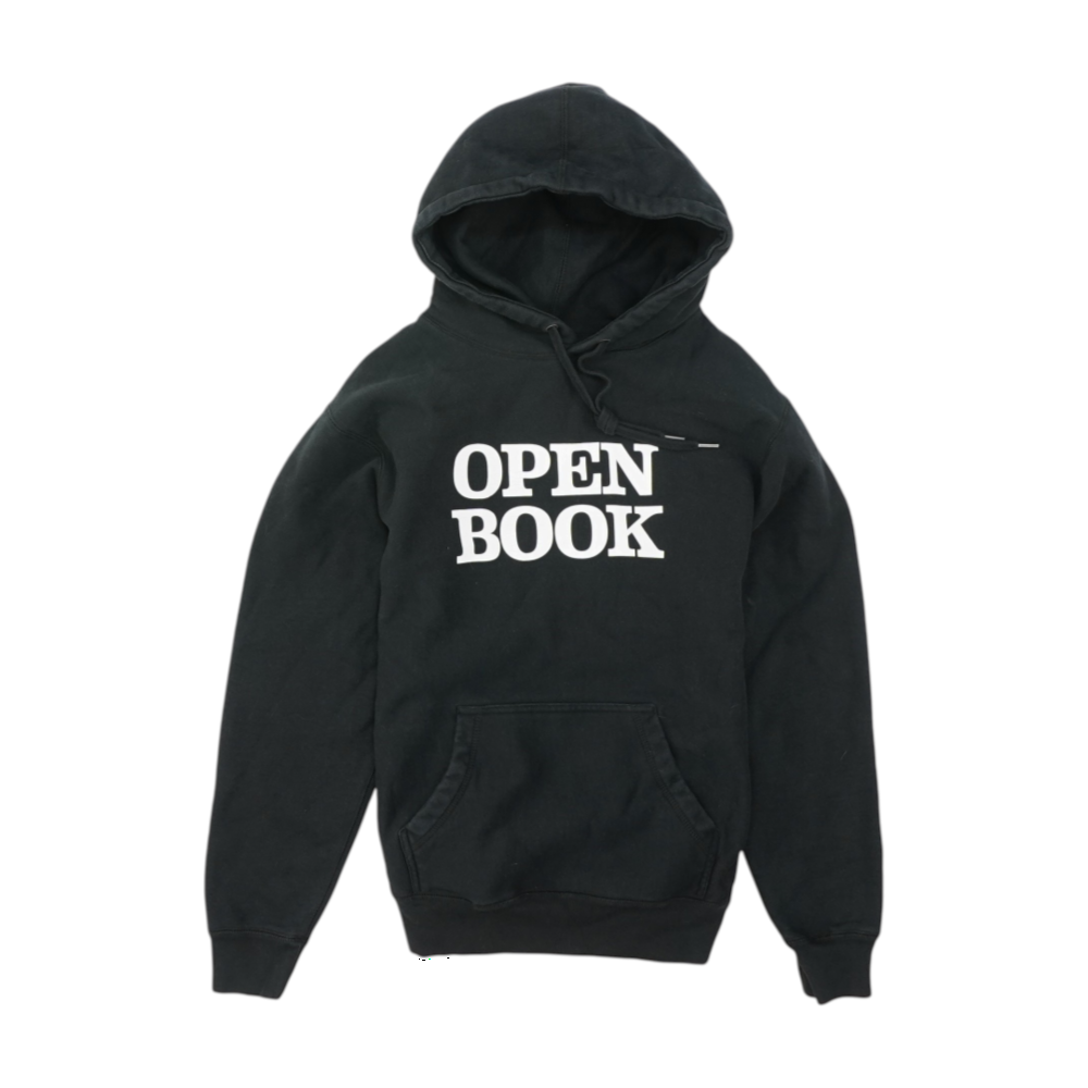 Cowgirl Blue Black Solid Hoodie Pullover – Image 1
