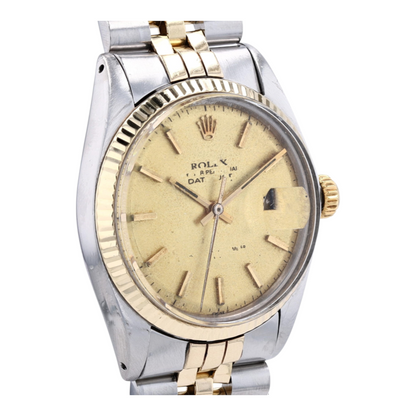 14K Datejust Yellow Gold And Stainless Steel Watch