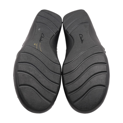 Black Slip-On Flats