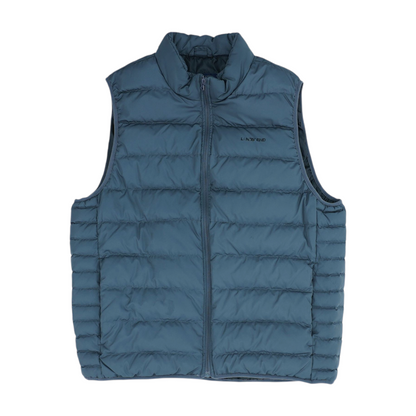 Gray Solid Casual Vest