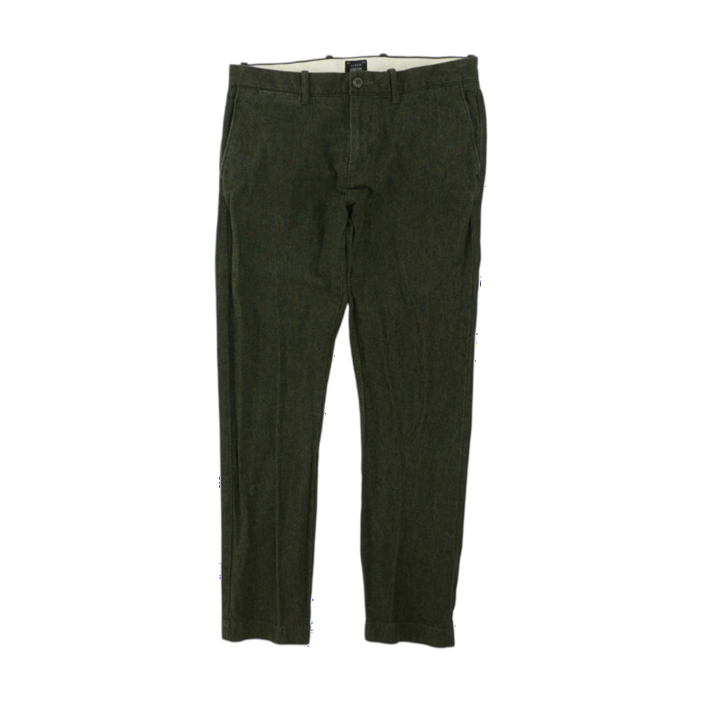 Green Slim Pants