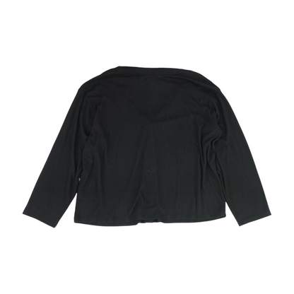 Black Cardigan Sweater